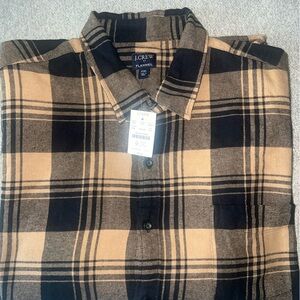 Brand new JCrew Flannel size XXL slim fit